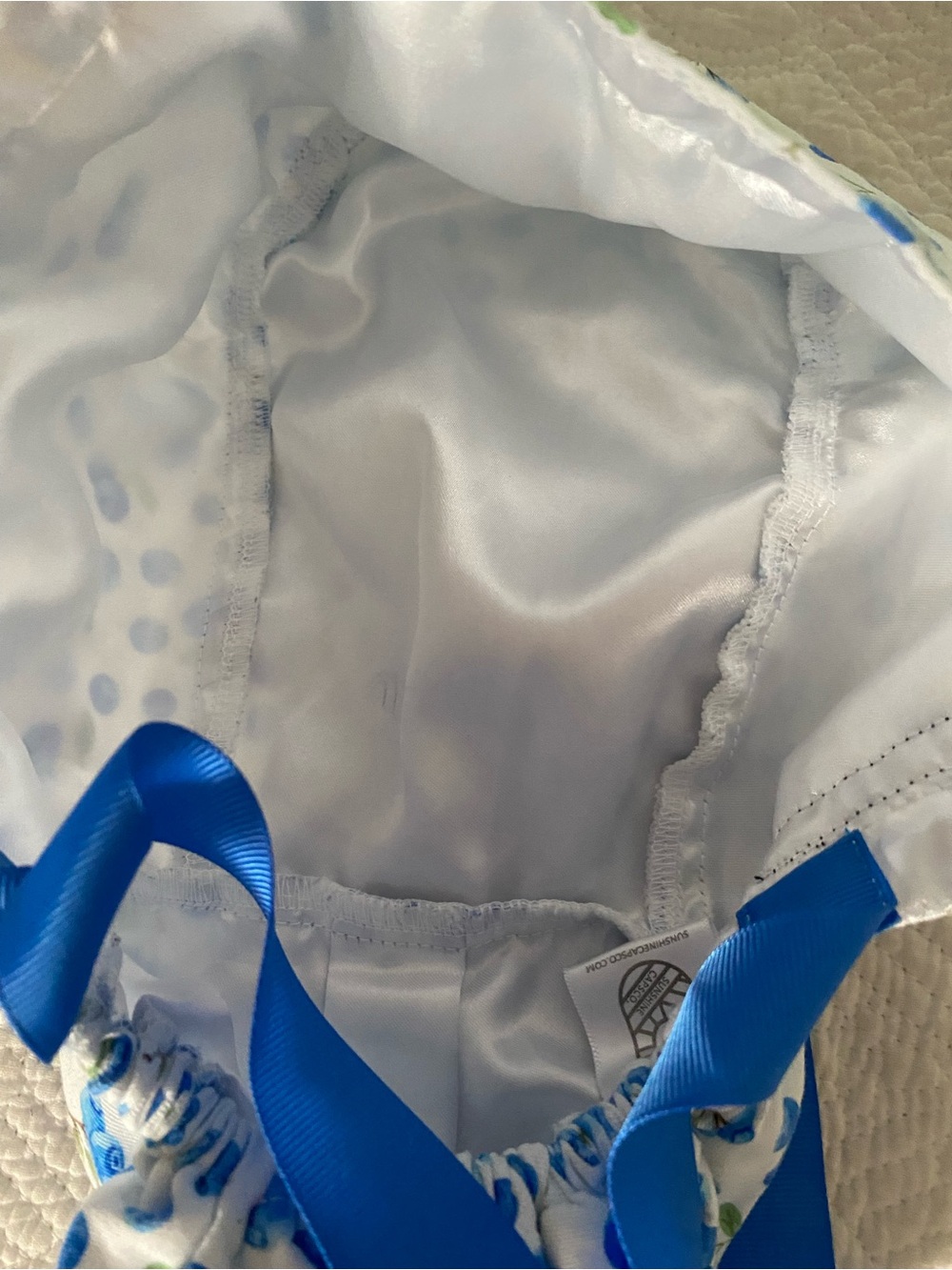 Sunshine Caps Co Euro Surgical Style Scrub Cap Blueberry Print - Picture 3 of 7